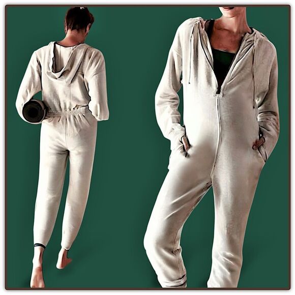 Free People Movement X Hatch Warm Up Jumpsuit Size Large - Picture 2 of 16